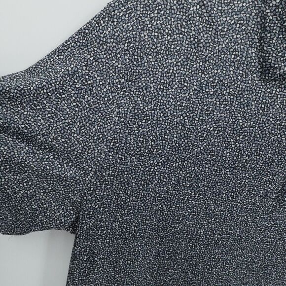 Ben Hogan Shirt Mens 2XL Gray Geometric Golf Polo Stretch Preppy Casual - Picture 7 of 12